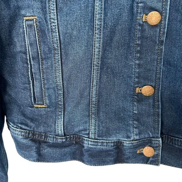 J.CREW BUTTON UP DENIM JEAN JACKET SIZE S - Picture 6 of 16